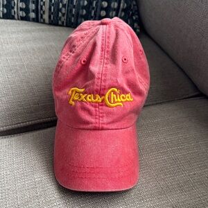 Adams Vibrant Red Cap with Embroidery